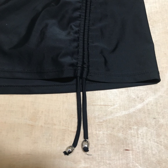 Catalina Bikini Bottom Skirt Black - Picture 4 of 8